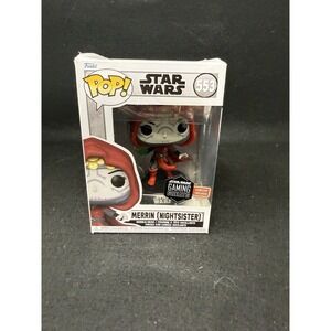 Star Wars Funko Pop Lot Merrin Cad Bane Krrsantan Reva Fennec Mandalorian Lot 10